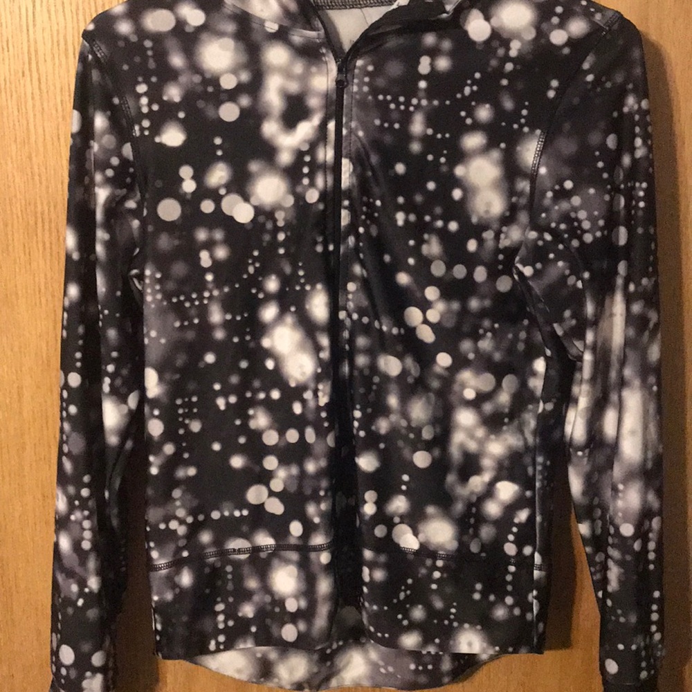 Athletic zip up hoodie